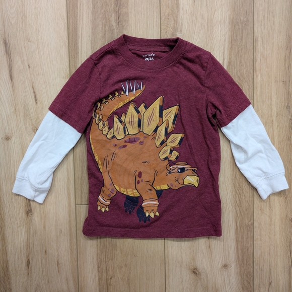 Carter's Other - Carter's Kids Stegosaurus Long Sleeve Tee